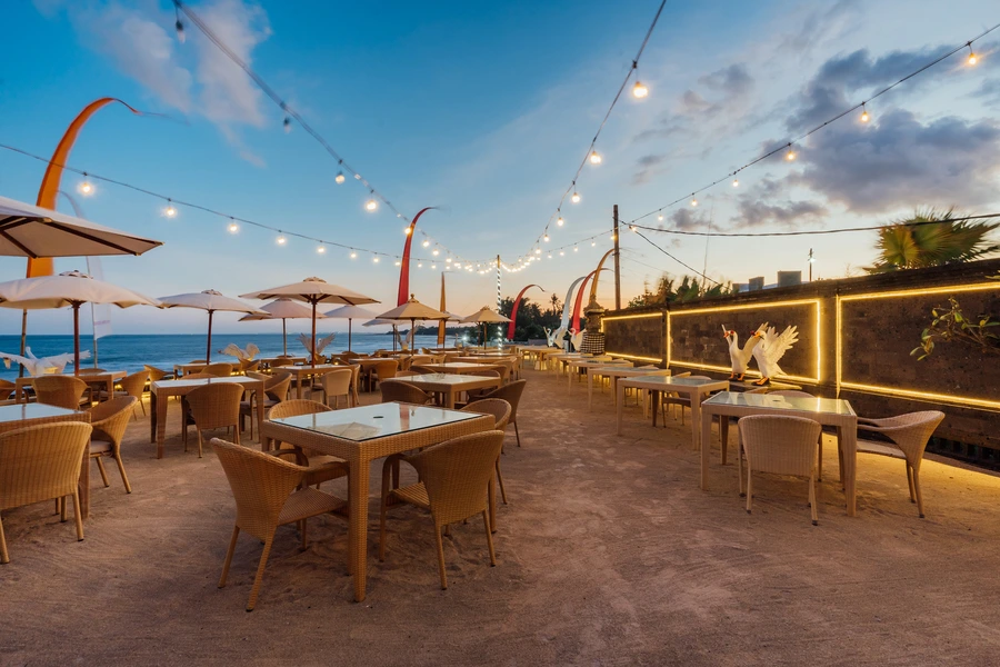 Swan Restaurant-Keramas Outdoor Area